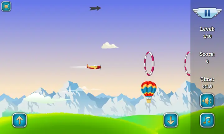Snimak ekrana iz igre Aerobatics