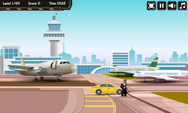 Snimak ekrana iz igre Airport Sniper
