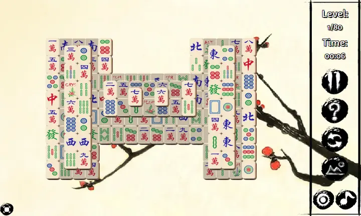 Snimak ekrana iz igre Ancient Mahjong