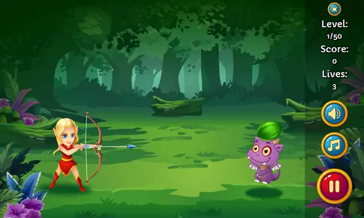 Snimak ekrana iz igre Archer