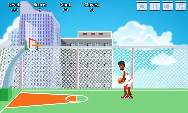 Snimak ekrana iz igre Basketball Legend