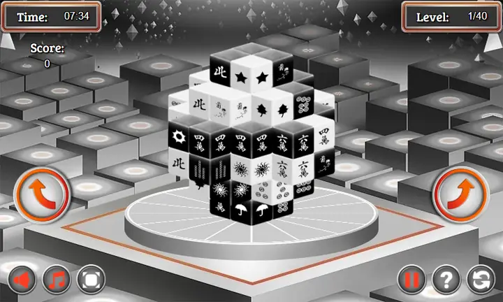 Screenshot from Black and White Dimensions