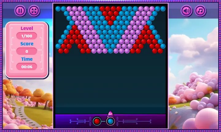 Screenshot from Bubble Bubble