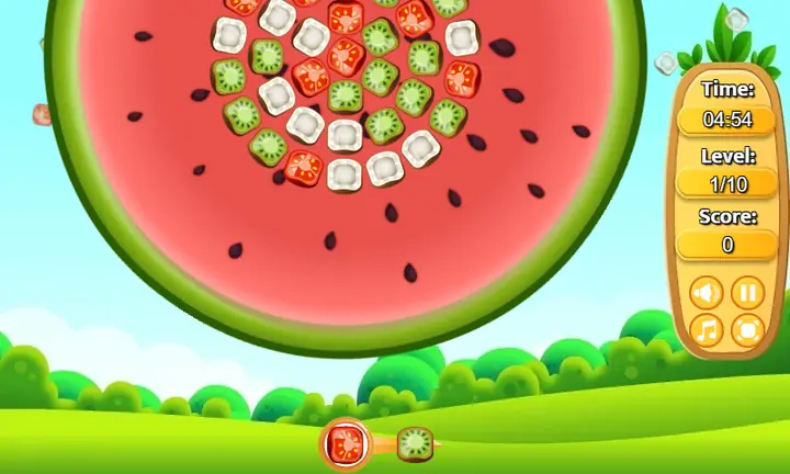 Snimak ekrana iz igre Bubble Wheel