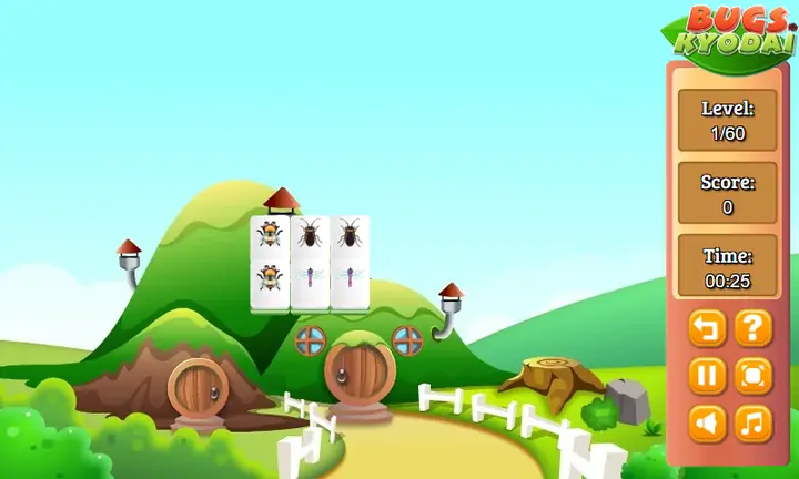 Snimak ekrana iz igre Bugs Kyodai