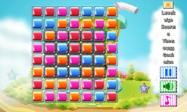 Snimak ekrana iz igre Candy House
