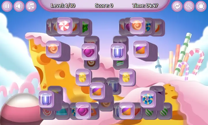 Screenshot from Candy Mahjong