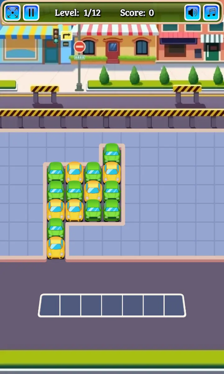 Snimak ekrana iz igre Car Match