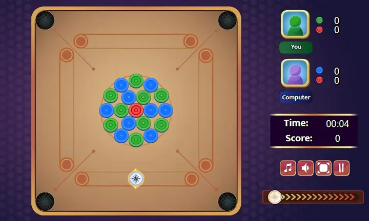Snimak ekrana iz igre Carrom Pool