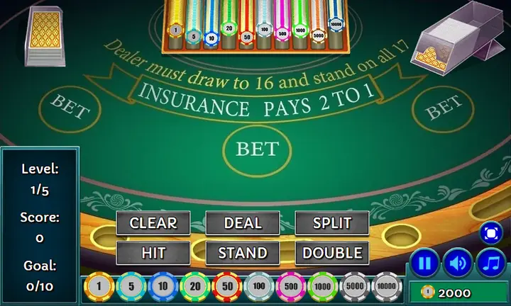 Screenshot from Casino Blackjack