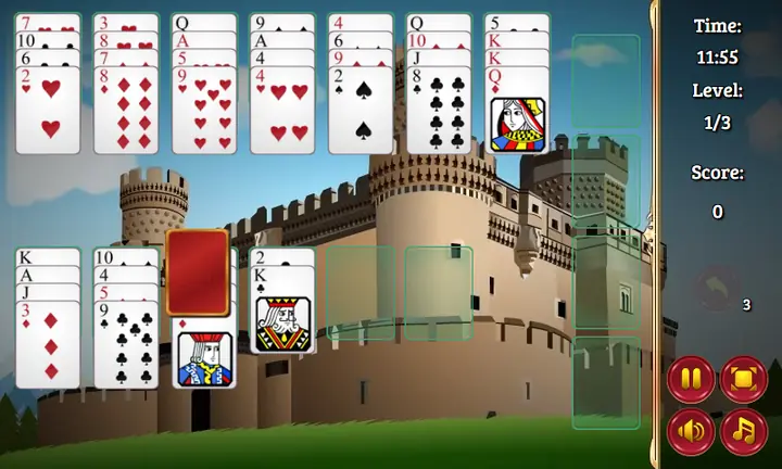 Snimak ekrana iz igre Castles in Spain