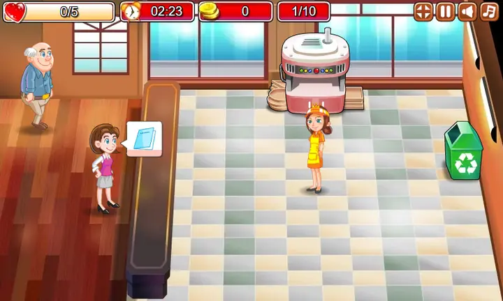 Snimak ekrana iz igre Chocolate Shop