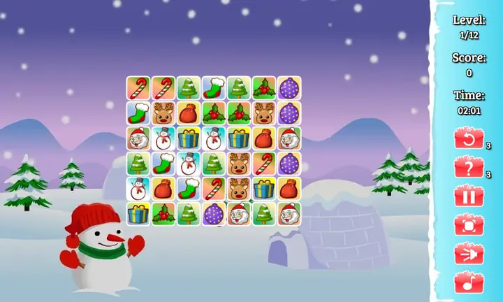 Snimak ekrana iz igre Christmas Connect
