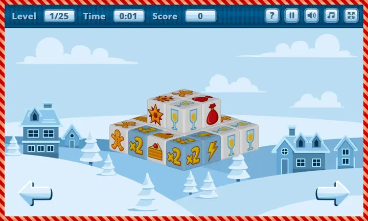 Snimak ekrana iz igre Christmas Dimensions