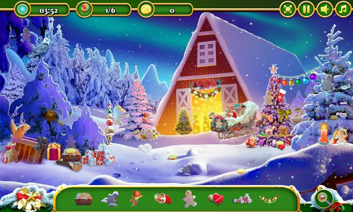 Snimak ekrana iz igre Christmas Mysteries