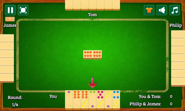 Screenshot from Classic Domino