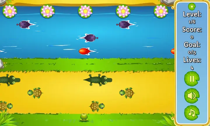 Snimak ekrana iz igre Classic Frog