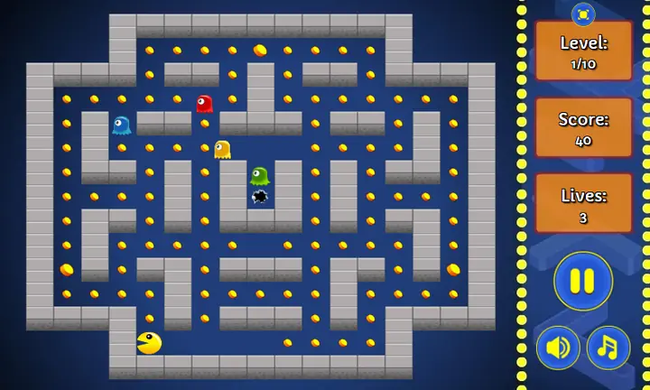 Screenshot from Classic Pac