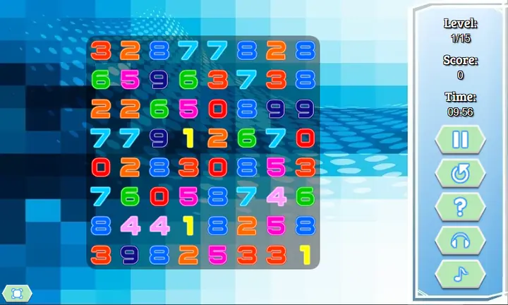 Snimak ekrana iz igre Connect 10