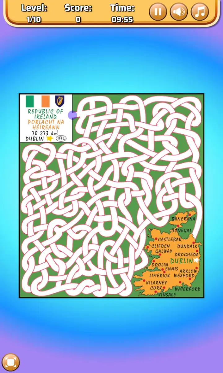 Screenshot from Country Labyrinth 2