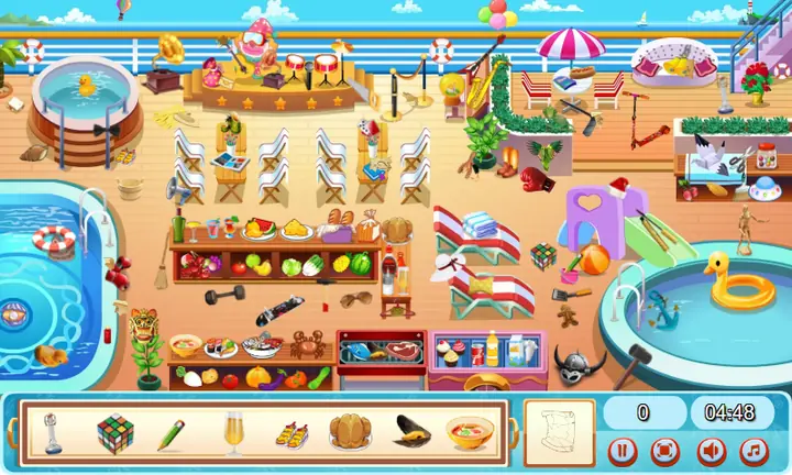 Snimak ekrana iz igre Cruise Ship Hidden Objects