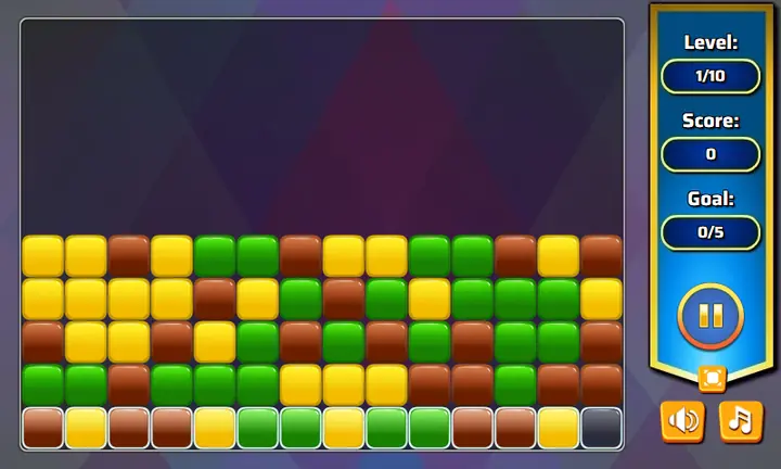 Snimak ekrana iz igre Cube Buster