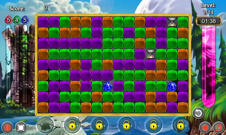 Snimak ekrana iz igre Cube Crash 2