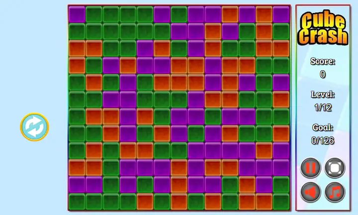 Screenshot from Cube Crash