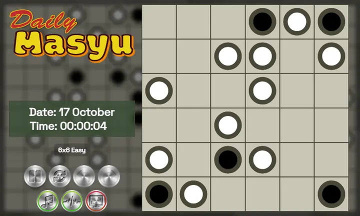 Screenshot from Daily Masyu