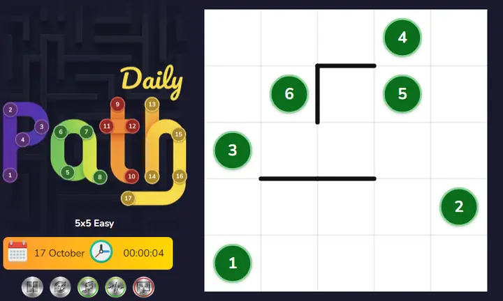 Snimak ekrana iz igre Daily Path