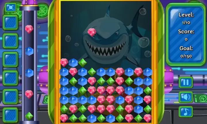Screenshot from Deep Sea Jewels
