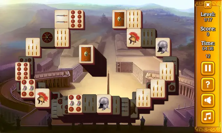 Screenshot from Discover Ancient Rome