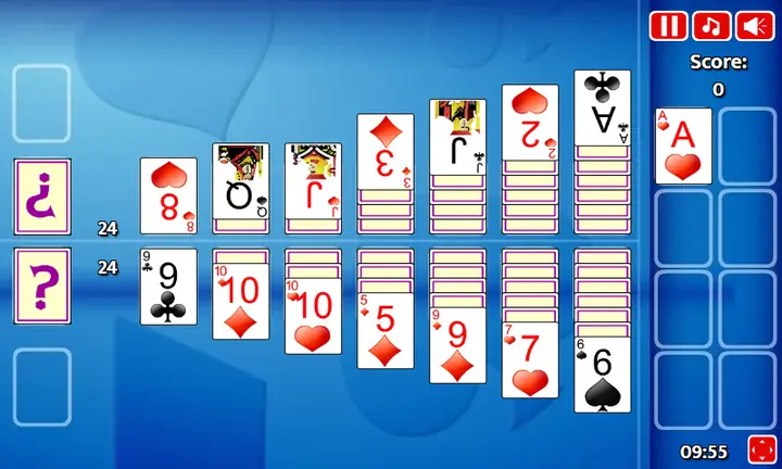 Snimak ekrana iz igre Double Solitaire