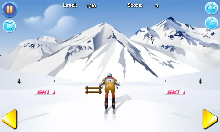 Screenshot from Downhill Ski