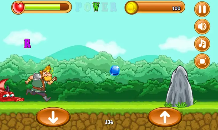 Snimak ekrana iz igre Dragon Run