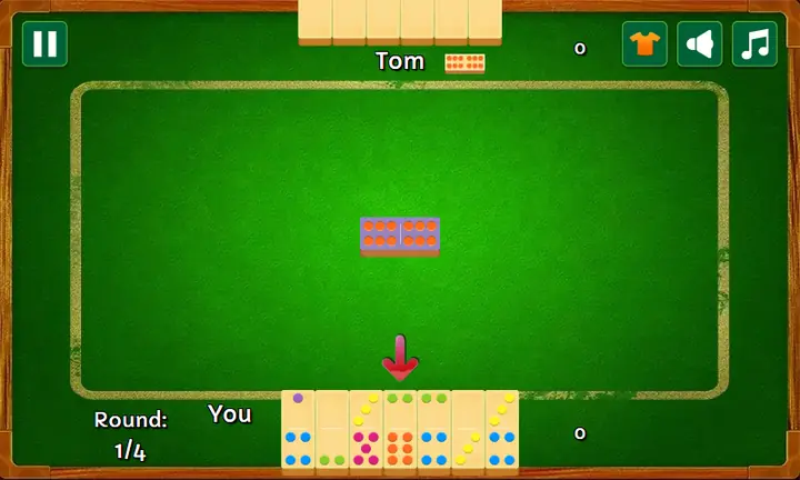 Snimak ekrana iz igre Draw Domino