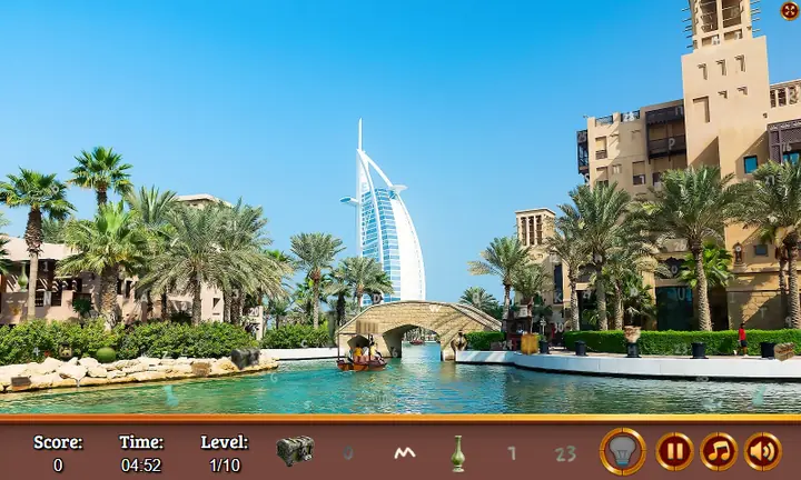 Snimak ekrana iz igre Dubai Hidden Objects