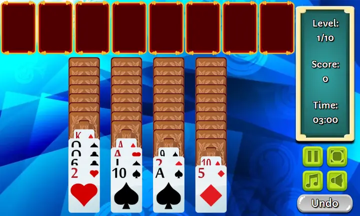 Screenshot from Eliminator Solitaire