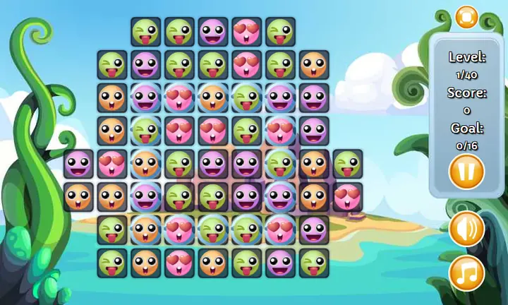Snimak ekrana iz igre Emoji Match 3