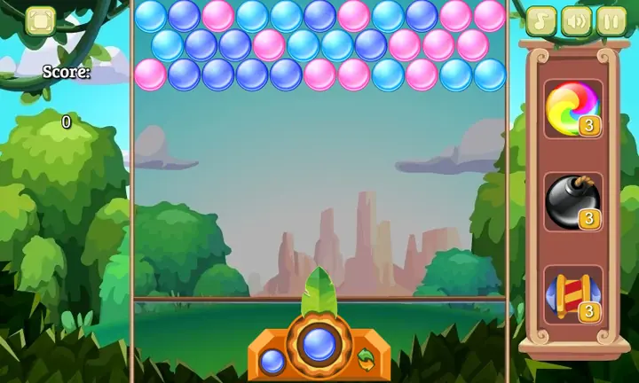 Snimak ekrana iz igre Endless Bubble Shooter