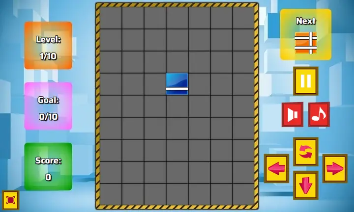 Snimak ekrana iz igre Extreme Blocks