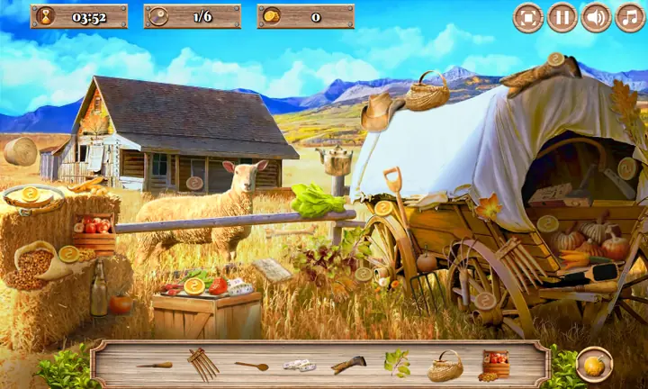 Snimak ekrana iz igre Farm Mysteries