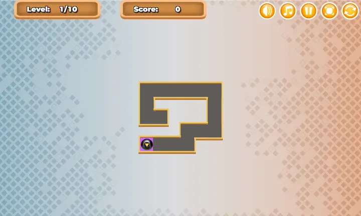 Snimak ekrana iz igre Fill the Maze