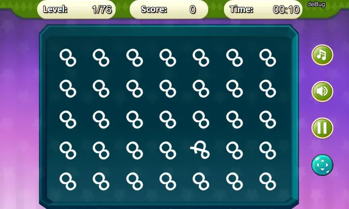 Snimak ekrana iz igre Find the Odd One Out