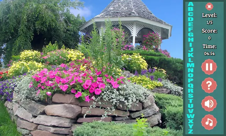 Snimak ekrana iz igre Flower Garden