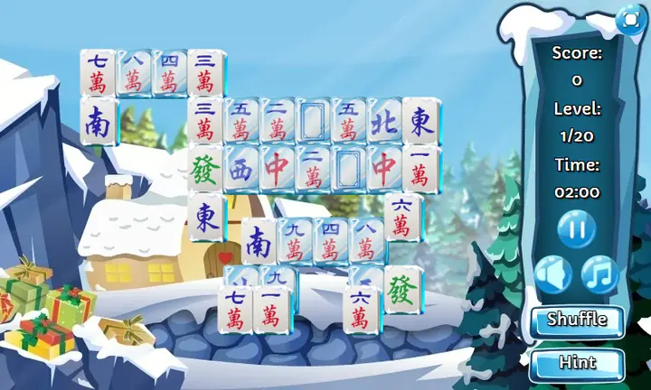 Snimak ekrana iz igre Frozen Tiles