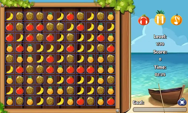 Snimak ekrana iz igre Fruity Flavour