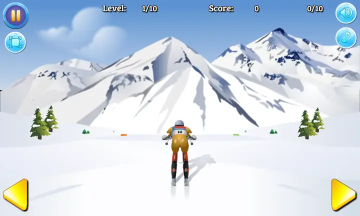 Screenshot from Giant Slalom