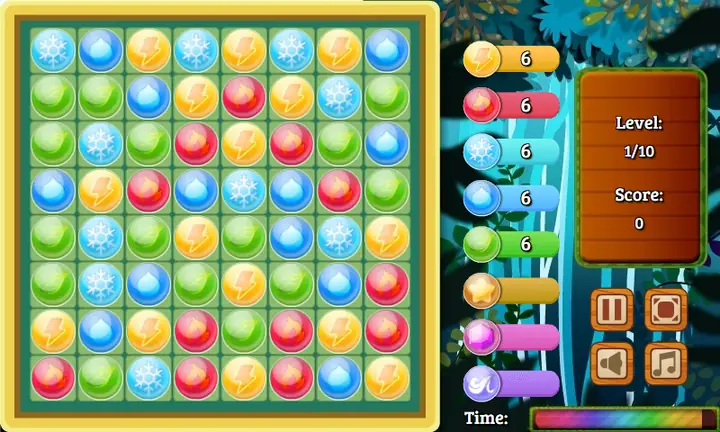 Screenshot from Goblin's Treasure Match