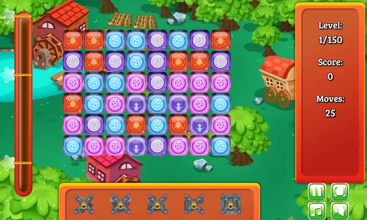 Snimak ekrana iz igre Happy Farm